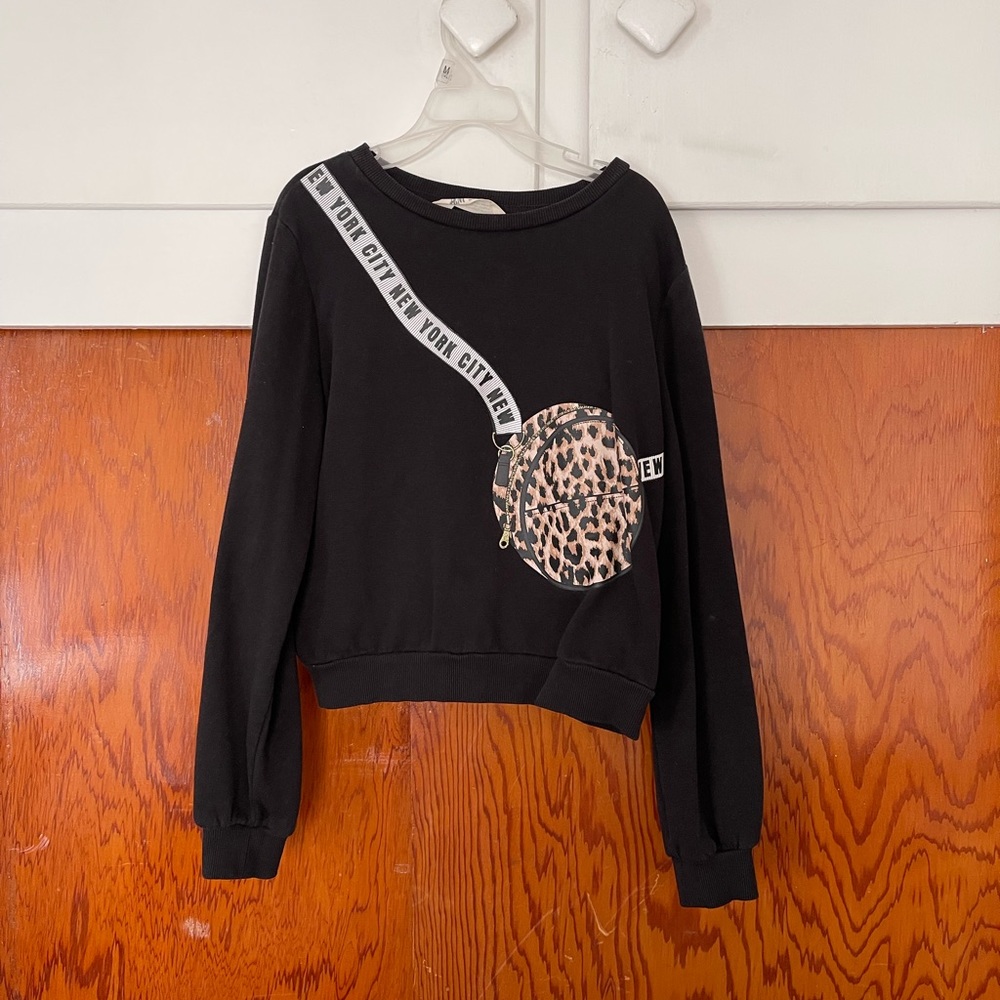 H&M printed sweater